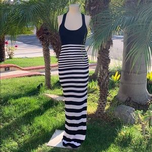 Bebe Striped Maxi Dress